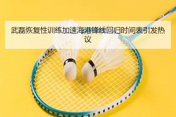 武磊恢复性训练加速海港锋线回归时间表引发热议